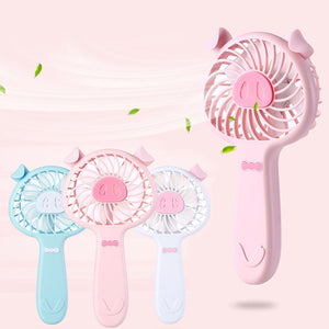 Cute little Fan USB portable fan in summer