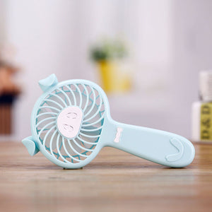Cute little Fan USB portable fan in summer