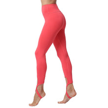 Load image into Gallery viewer, Ladies Yoga Pants High Waist Solid Cross Stirrup Stretch Sexy Yoga Ballet Dance Training Sport Gym Tights Fitness Women Leggings