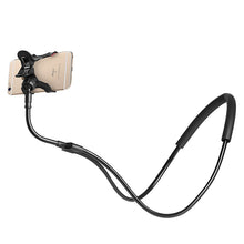 Load image into Gallery viewer, 360 Degree Rotation Lazy Bendable Flexible Hang Neck Phone Holder