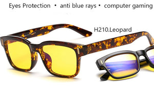 Anti Blue Rays Computer Glasses Men Blue Light Gaming Glasses Protection Myopia Spectacles Prescription Optical