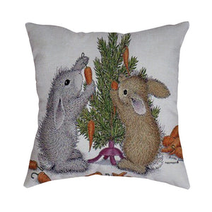 Easter Sofa Bed Home Decoration Festival Pillow Case Cushion Cover
