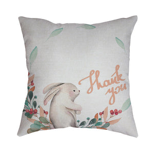 Easter Sofa Bed Home Decoration Festival Pillow Case Cushion Cover