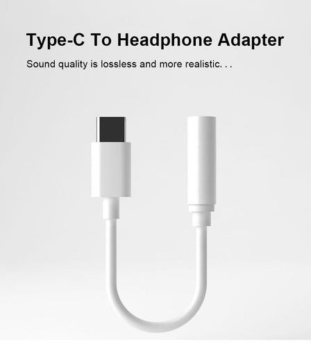 AUX Jack Type C To 3.5mm Earphone Cable Adapter USB C Audio Cable Adapter For Xiaomi Mi 8 6 For Huawei P20 Mate 10 Pro